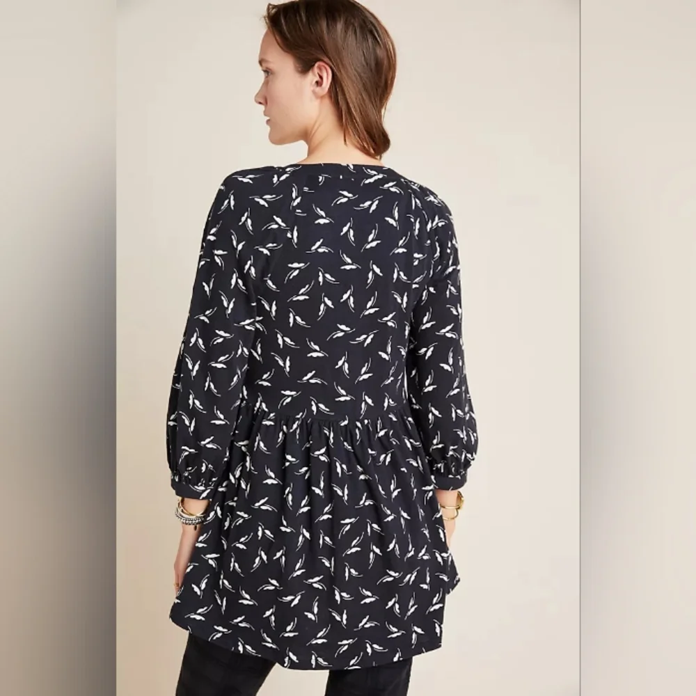 {Anthropologie} Maeve Winona Babydoll Tunic - Picture 2 of 12